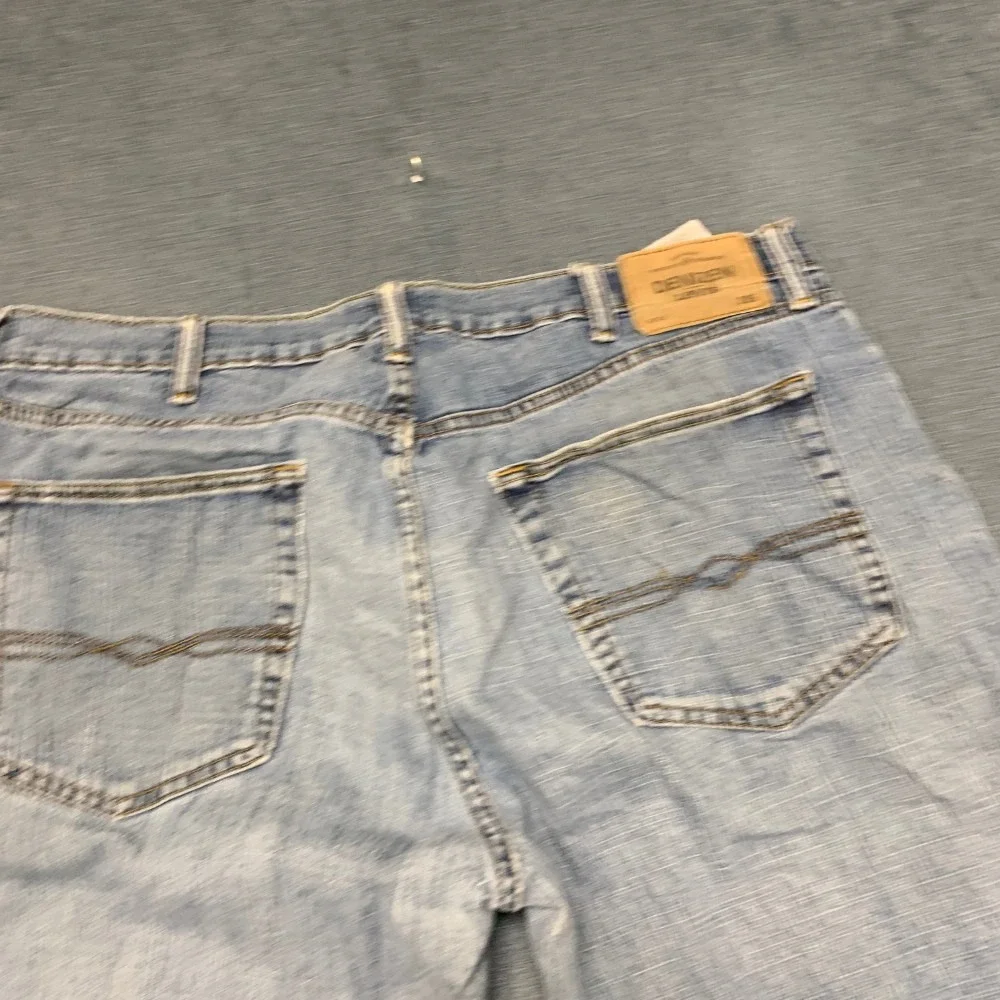 Denizen From Levi's 285 Straight Jeans Men 38x34 Blue Denim Relaxed Fit 5 Pocket